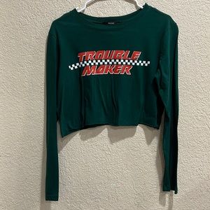 Forever 21 Trouble Maker crop top